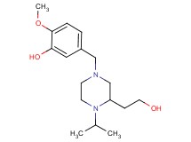 5-{[3-(2-hydroxyethyl)-4-isopropyl-1-piperazinyl]methyl}-2-methoxyphenol