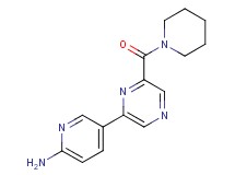 5-[6-(piperidin-1-ylcarbonyl)pyrazin-2-yl]pyridin-2-amine