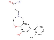3-[9-hydroxy-7-(2-methylphenyl)-2,3-dihydro-1,4-benzoxazepin-4(5H)-yl]propanamide
