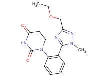 1-{2-[3-(ethoxymethyl)-1-methyl-1H-1,2,4-triazol-5-yl]phenyl}dihydropyrimidine-2,4(1H,3H)-dione