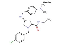 (4S)-1-(4-chlorobenzyl)-4-{[4-(dimethylamino)benzyl]amino}-N-ethyl-L-prolinamide