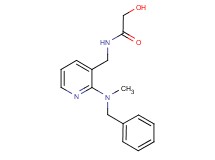 N-({2-[benzyl(methyl)amino]pyridin-3-yl}methyl)-2-hydroxyacetamide