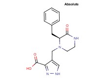 4-{[(2S)-2-benzyl-3-oxopiperazin-1-yl]methyl}-1H-pyrazole-3-carboxylic acid