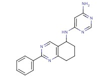 N-(2-phenyl-5,6,7,8-tetrahydroquinazolin-5-yl)pyrimidine-4,6-diamine