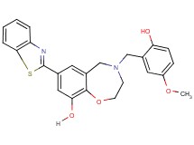 7-(1,3-benzothiazol-2-yl)-4-(2-hydroxy-5-methoxybenzyl)-2,3,4,5-tetrahydro-1,4-benzoxazepin-9-ol