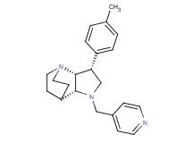 (3R*,3aR*,7aR*)-3-(4-methylphenyl)-1-(pyridin-4-ylmethyl)octahydro-4,7-ethanopyrrolo[3,2-b]pyridine