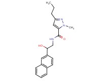 N-[2-hydroxy-2-(2-naphthyl)ethyl]-1-methyl-3-propyl-1H-pyrazole-5-carboxamide