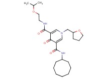 N-cyclooctyl-N'-(2-isopropoxyethyl)-4-oxo-1-(tetrahydro-2-furanylmethyl)-1,4-dihydro-3,5-pyridinedicarboxamide