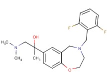 2-[4-(2,6-difluorobenzyl)-2,3,4,5-tetrahydro-1,4-benzoxazepin-7-yl]-1-(dimethylamino)-2-propanol
