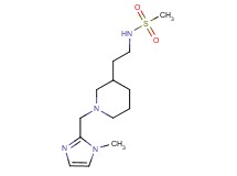 N-(2-{1-[(1-methyl-1H-imidazol-2-yl)methyl]piperidin-3-yl}ethyl)methanesulfonamide