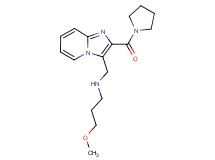 (3-methoxypropyl){[2-(1-pyrrolidinylcarbonyl)imidazo[1,2-a]pyridin-3-yl]methyl}amine