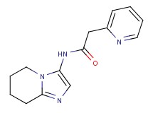 2-pyridin-2-yl-N-(5,6,7,8-tetrahydroimidazo[1,2-a]pyridin-3-yl)acetamide