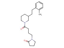 1-(4-{3-[2-(2-methylphenyl)ethyl]-1-piperidinyl}-4-oxobutyl)-2-pyrrolidinone