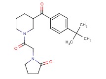 1-{2-[3-(4-tert-butylbenzoyl)-1-piperidinyl]-2-oxoethyl}-2-pyrrolidinone
