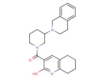 3-{[3-(3,4-dihydro-2(1H)-isoquinolinyl)-1-piperidinyl]carbonyl}-5,6,7,8-tetrahydro-2-quinolinol