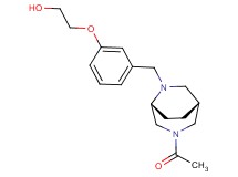2-(3-{[(1R*,5R*)-3-acetyl-3,6-diazabicyclo[3.2.2]non-6-yl]methyl}phenoxy)ethanol