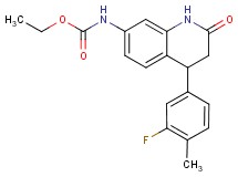 ethyl [4-(3-fluoro-4-methylphenyl)-2-oxo-1,2,3,4-tetrahydroquinolin-7-yl]carbamate