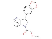 (3R*,3aR*,7aR*)-3-(1,3-benzodioxol-5-yl)-1-(methoxyacetyl)octahydro-4,7-ethanopyrrolo[3,2-b]pyridine