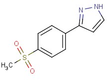 3-[4-(methylsulfonyl)phenyl]-1H-pyrazole