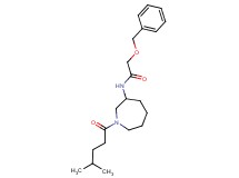 2-(benzyloxy)-N-[1-(4-methylpentanoyl)azepan-3-yl]acetamide