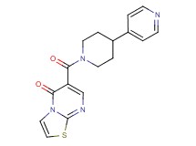 6-{[4-(4-pyridinyl)-1-piperidinyl]carbonyl}-5H-[1,3]thiazolo[3,2-a]pyrimidin-5-one