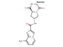 N-[(7R,8aS)-1,4-dioxooctahydropyrrolo[1,2-a]pyrazin-7-yl]-8-methylimidazo[1,2-a]pyridine-2-carboxamide