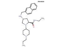 (4R)-N-ethyl-4-[(2-naphthylmethyl)amino]-1-(1-propyl-4-piperidinyl)-L-prolinamide