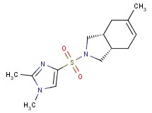 (3aR*,7aS*)-2-[(1,2-dimethyl-1H-imidazol-4-yl)sulfonyl]-5-methyl-2,3,3a,4,7,7a-hexahydro-1H-isoindole