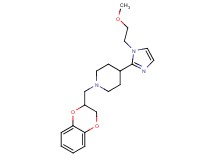 1-(2,3-dihydro-1,4-benzodioxin-2-ylmethyl)-4-[1-(2-methoxyethyl)-1H-imidazol-2-yl]piperidine