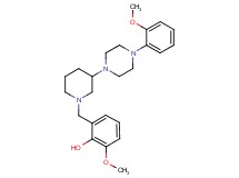 2-methoxy-6-({3-[4-(2-methoxyphenyl)-1-piperazinyl]-1-piperidinyl}methyl)phenol