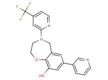 7-pyridin-3-yl-4-[4-(trifluoromethyl)pyridin-2-yl]-2,3,4,5-tetrahydro-1,4-benzoxazepin-9-ol