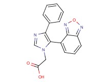 [5-(2,1,3-benzoxadiazol-4-yl)-4-phenyl-1H-imidazol-1-yl]acetic acid