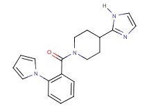 4-(1H-imidazol-2-yl)-1-[2-(1H-pyrrol-1-yl)benzoyl]piperidine
