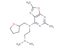 N-(2,5-dimethyl[1,3]oxazolo[5,4-d]pyrimidin-7-yl)-N',N'-dimethyl-N-(tetrahydrofuran-2-ylmethyl)ethane-1,2-diamine