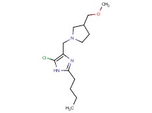 2-butyl-5-chloro-4-{[3-(methoxymethyl)pyrrolidin-1-yl]methyl}-1H-imidazole