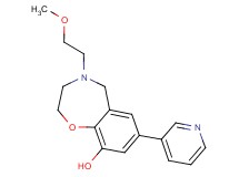 4-(2-methoxyethyl)-7-pyridin-3-yl-2,3,4,5-tetrahydro-1,4-benzoxazepin-9-ol