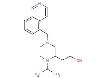 2-[1-isopropyl-4-(5-isoquinolinylmethyl)-2-piperazinyl]ethanol