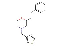 2-(2-phenylethyl)-4-(3-thienylmethyl)morpholine