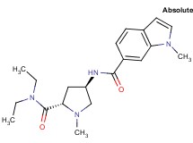 N-{(3R,5S)-5-[(diethylamino)carbonyl]-1-methylpyrrolidin-3-yl}-1-methyl-1H-indole-6-carboxamide