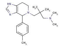 N,N,2,2-tetramethyl-3-[4-(4-methylphenyl)-1,4,6,7-tetrahydro-5H-imidazo[4,5-c]pyridin-5-yl]propan-1-amine