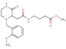 methyl 4-({[1-(2-methoxybenzyl)-3-oxo-2-piperazinyl]acetyl}amino)butanoate