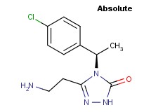 5-(2-aminoethyl)-4-[(1R)-1-(4-chlorophenyl)ethyl]-2,4-dihydro-3H-1,2,4-triazol-3-one