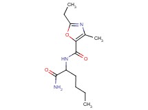 N~2~-[(2-ethyl-4-methyl-1,3-oxazol-5-yl)carbonyl]norleucinamide