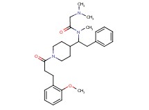 N~1~-(1-{1-[3-(2-methoxyphenyl)propanoyl]-4-piperidinyl}-2-phenylethyl)-N~1~,N~2~,N~2~-trimethylglycinamide