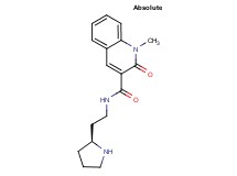 1-methyl-2-oxo-N-{2-[(2S)-pyrrolidin-2-yl]ethyl}-1,2-dihydroquinoline-3-carboxamide