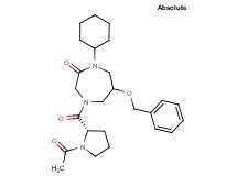 4-(1-acetyl-L-prolyl)-6-(benzyloxy)-1-cyclohexyl-1,4-diazepan-2-one