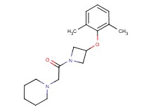 1-{2-[3-(2,6-dimethylphenoxy)-1-azetidinyl]-2-oxoethyl}piperidine