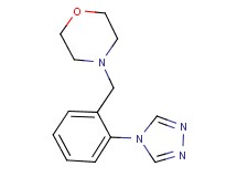 4-[2-(4H-1,2,4-triazol-4-yl)benzyl]morpholine