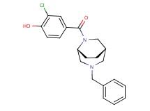 4-{[(1S*,5R*)-3-benzyl-3,6-diazabicyclo[3.2.2]non-6-yl]carbonyl}-2-chlorophenol