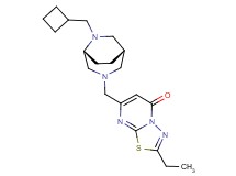 7-{[(1S*,5R*)-6-(cyclobutylmethyl)-3,6-diazabicyclo[3.2.2]non-3-yl]methyl}-2-ethyl-5H-[1,3,4]thiadiazolo[3,2-a]pyrimidin-5-one